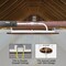 Nuwatt 6 Inch Ultra Thin Bronze LED Recessed Lighting 5CCT 2700K/3000K/3500K/4000K/5000K Wafer Lights 12 PK NW-P-DL-6-15W-5CT-BZ-12P - alternate 6